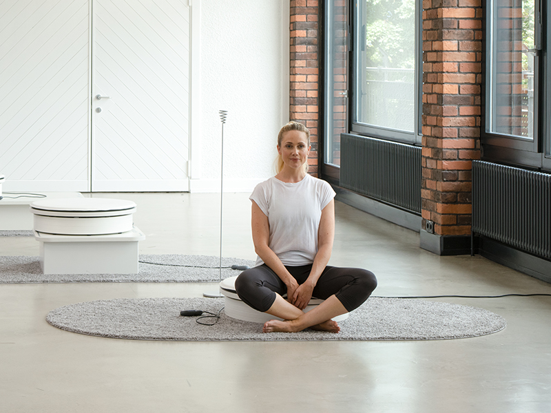 provibes®-Anwendung - Sitzen