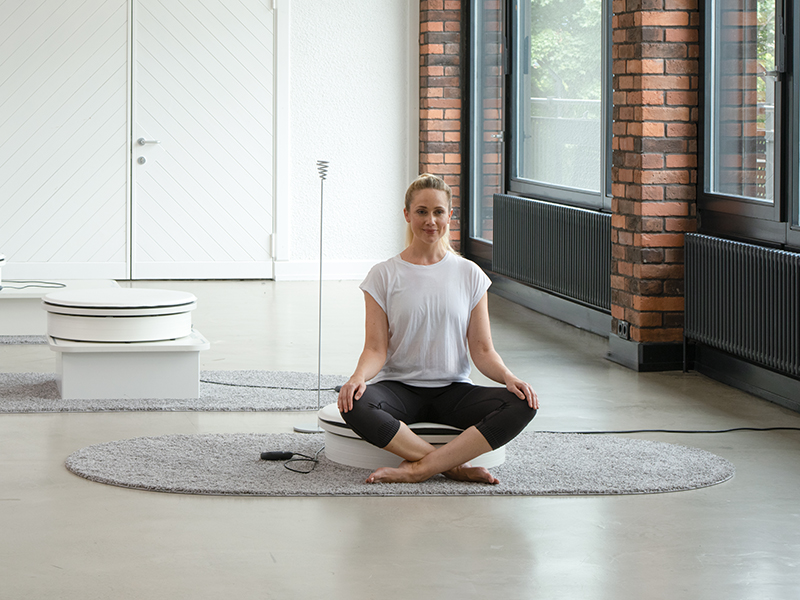 provibes®-Anwendung - Sitzen