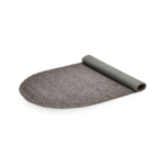 Hochflorteppich oval